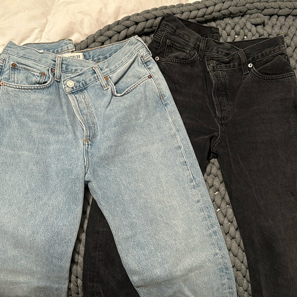 AGOLDE bundle. Size 26 and 27